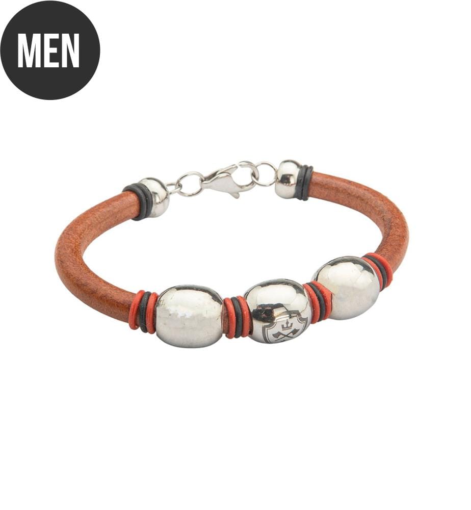 Bracelet en cuir - Marron