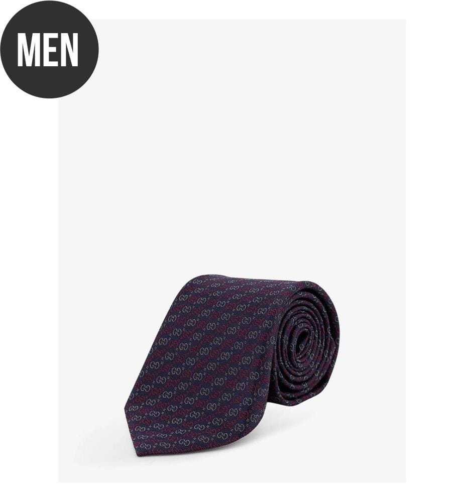 Cravatta Pixy - Blu navy/Rosso