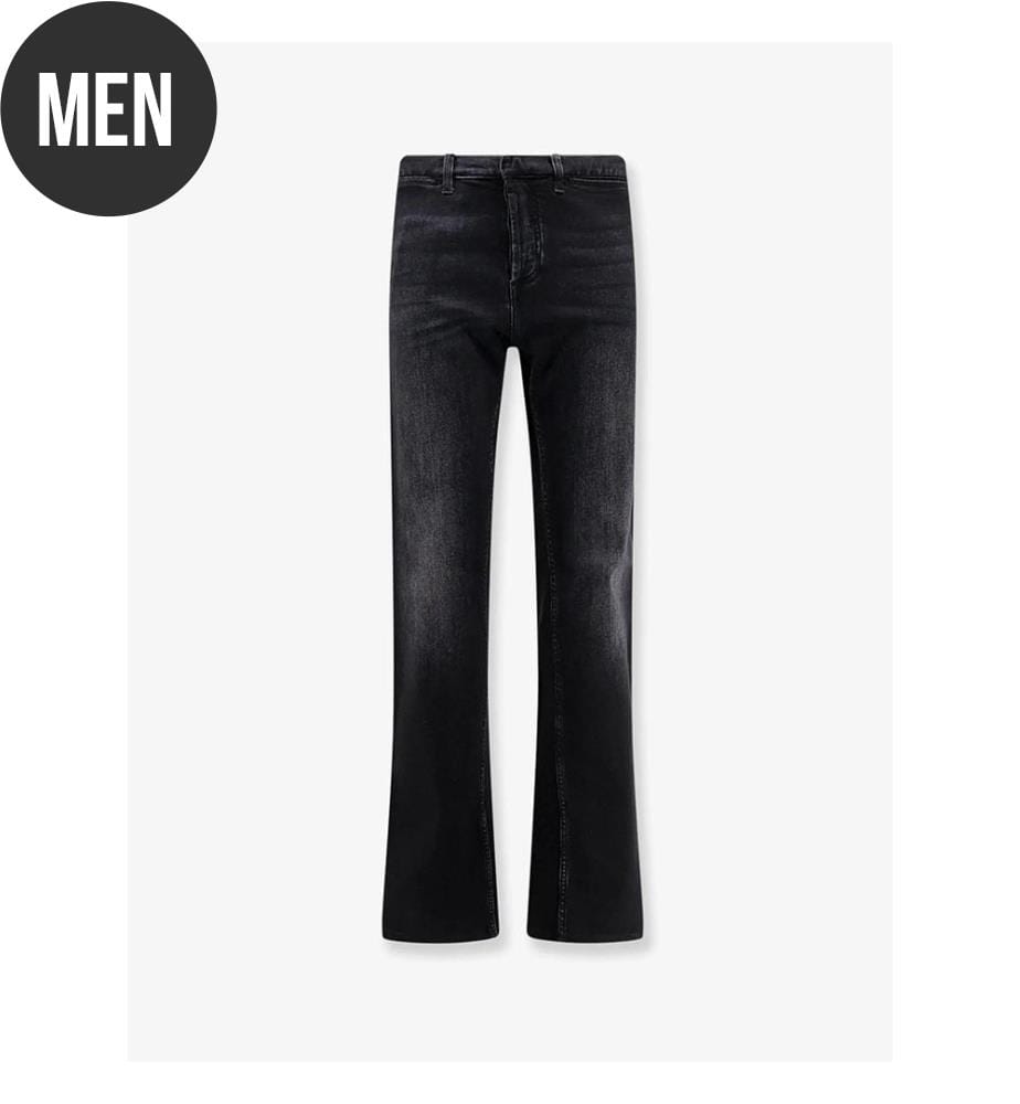 Jeans in denim Web - Nero