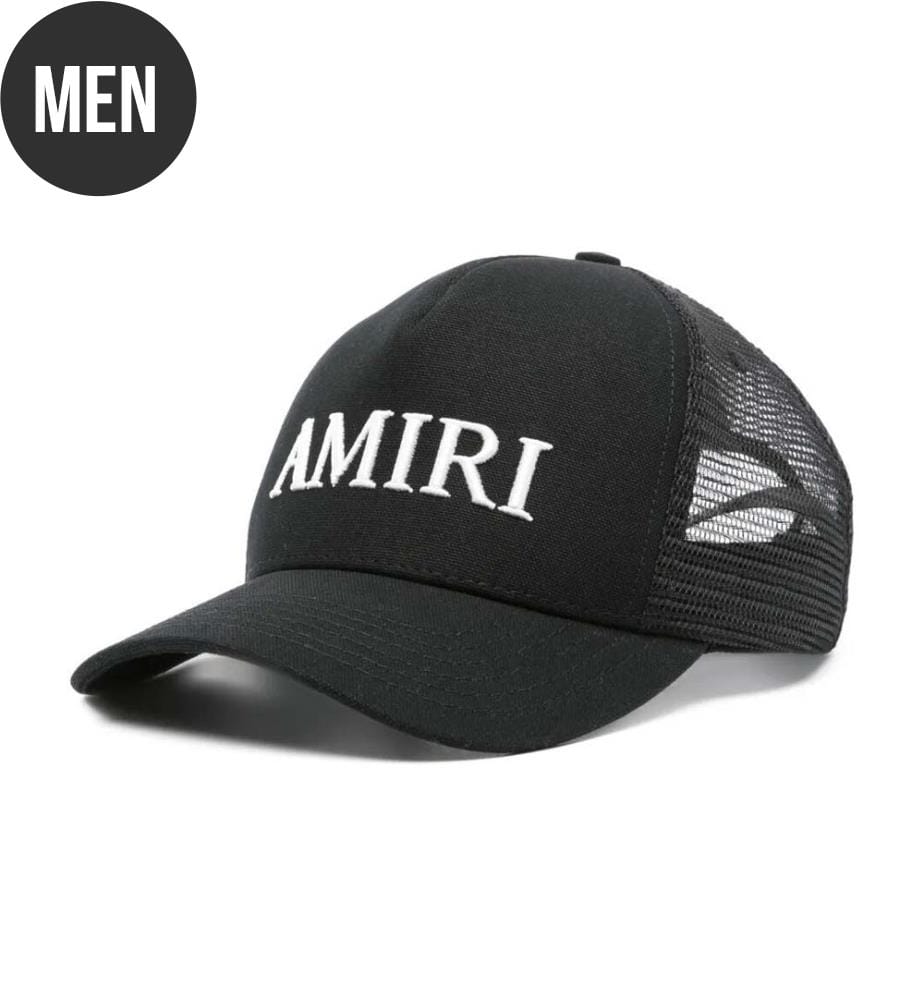 „Amiri Core Logo Trucker“-Kappe – Schwarz