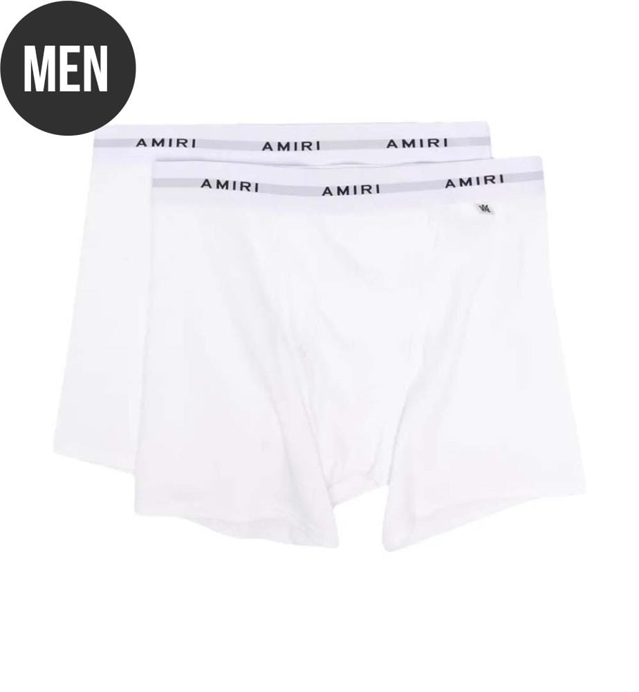 „Amiri“ Slip, 2er-Pack – Weiss
