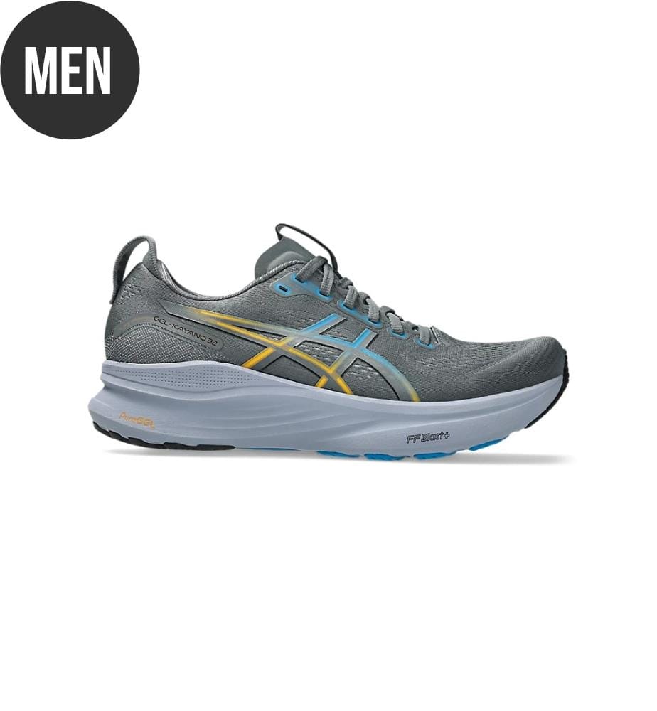 Baskets Gel-Kayano - Gris acier et Bleu égéen