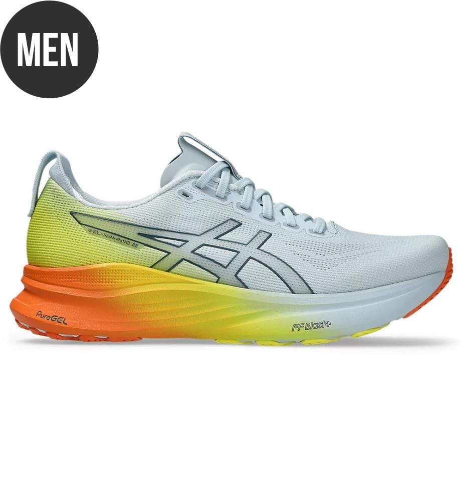 Baskets Gel-Kayano - Bleu ciel / Jaune citron