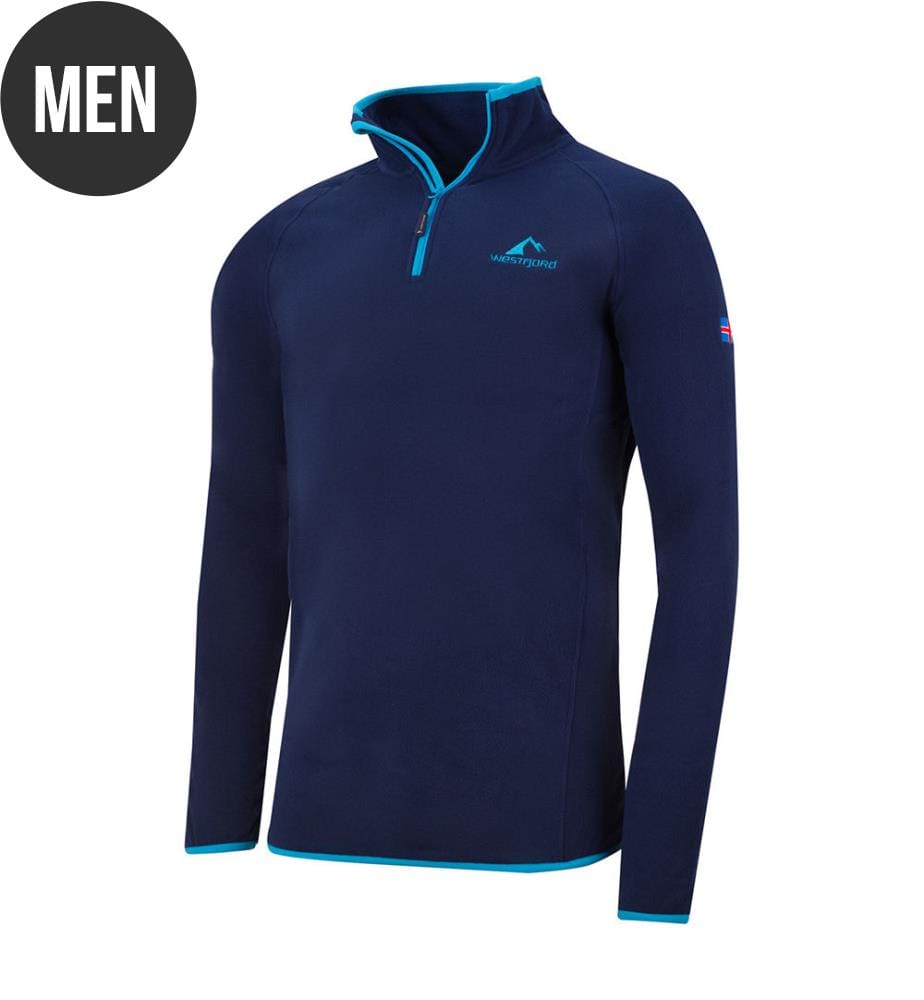 Fleece-Pullover Hekla - Marinblau