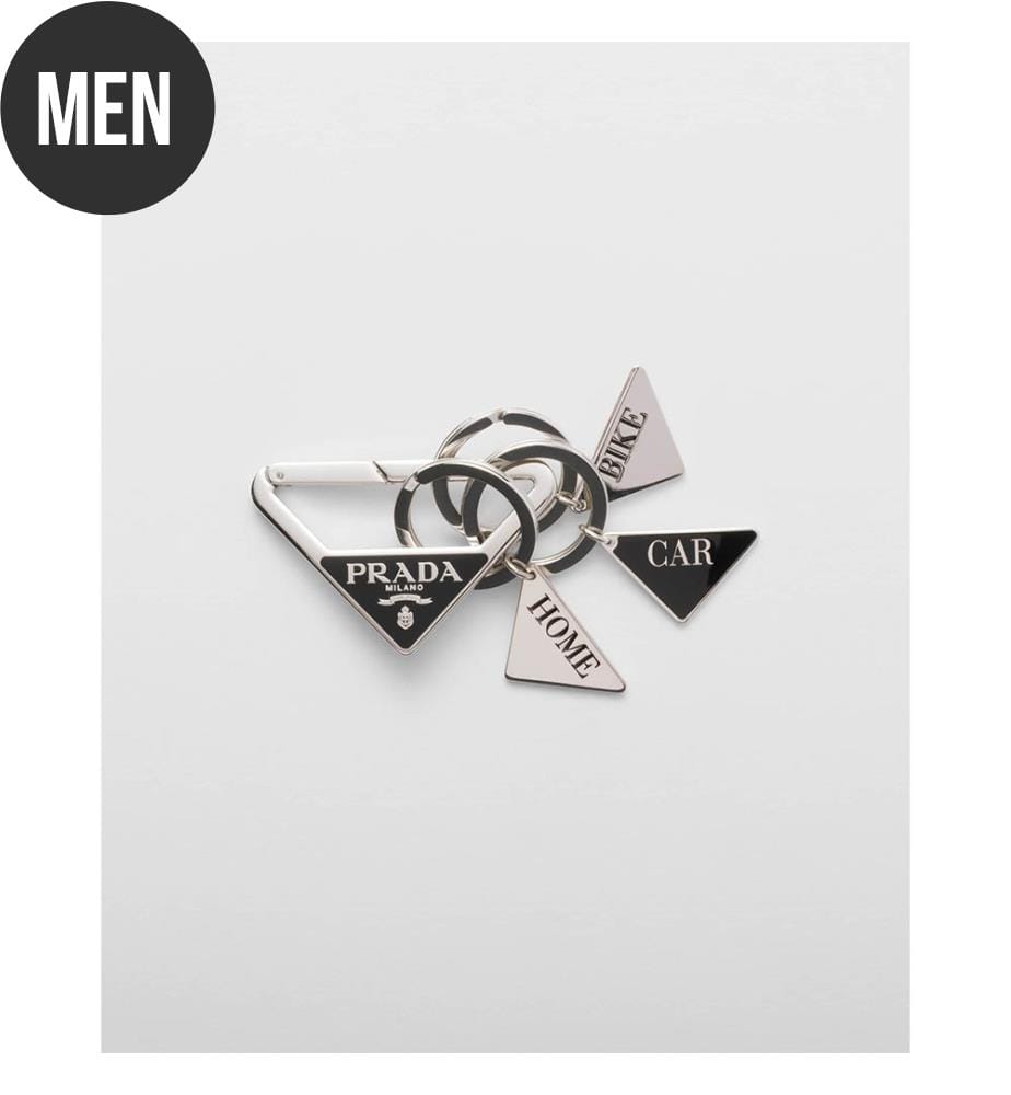 Metal key ring - Black