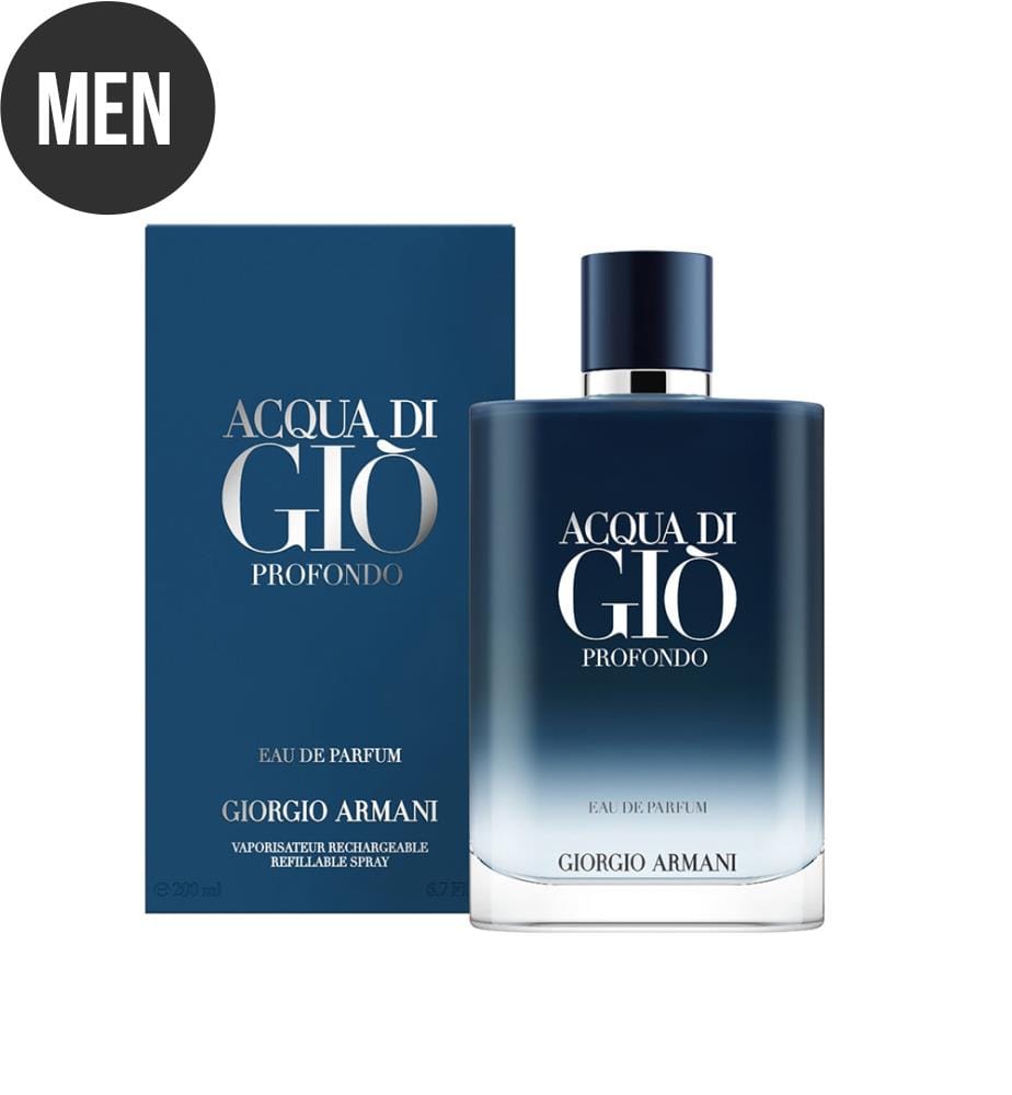Eau de Parfum Acqua di Giò Profondo, nachfüllbar – 200 ml
