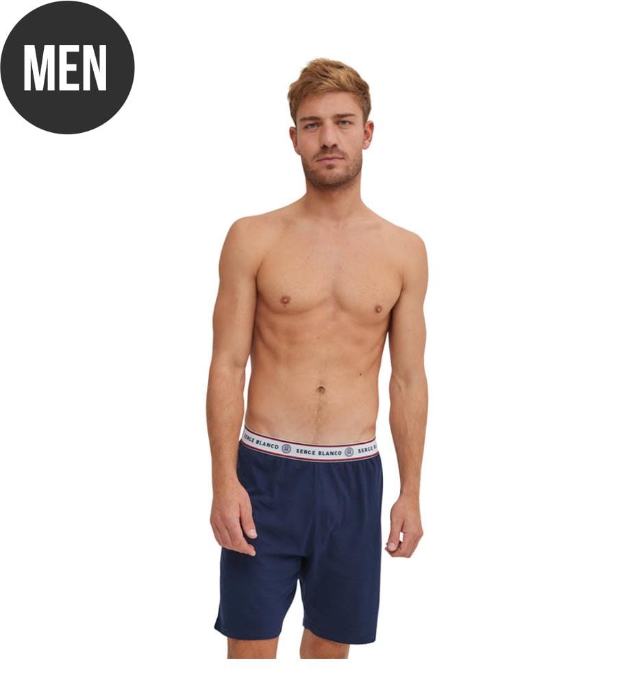 Pyjama Set - White & Blue
