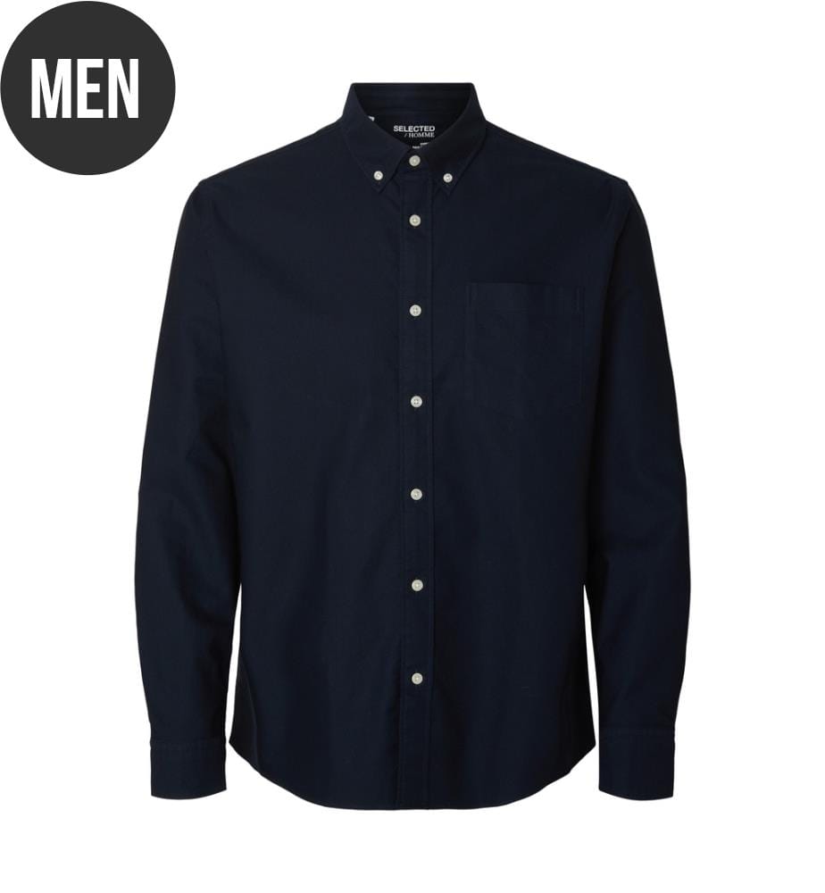 Oxford-Hemd – Himmelblau