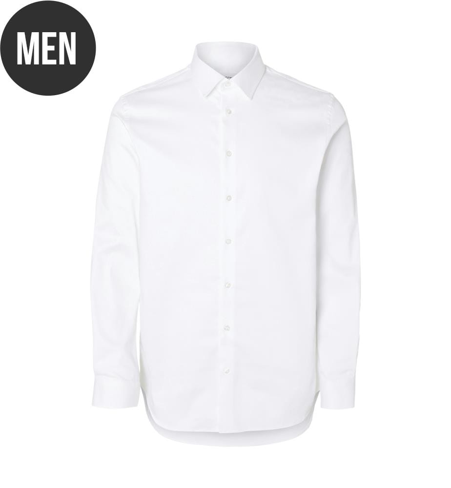 Filip Performance Slim Fit Hemd - Weiss
