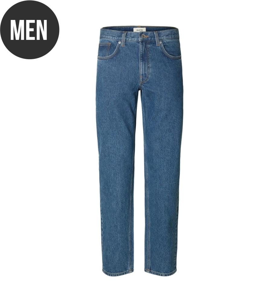 Jeans - Medium Blue Denim
