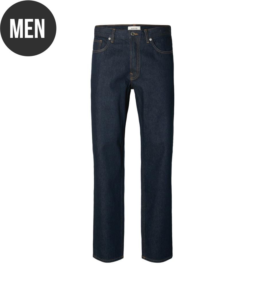 Jeans - Dark Blue Denim