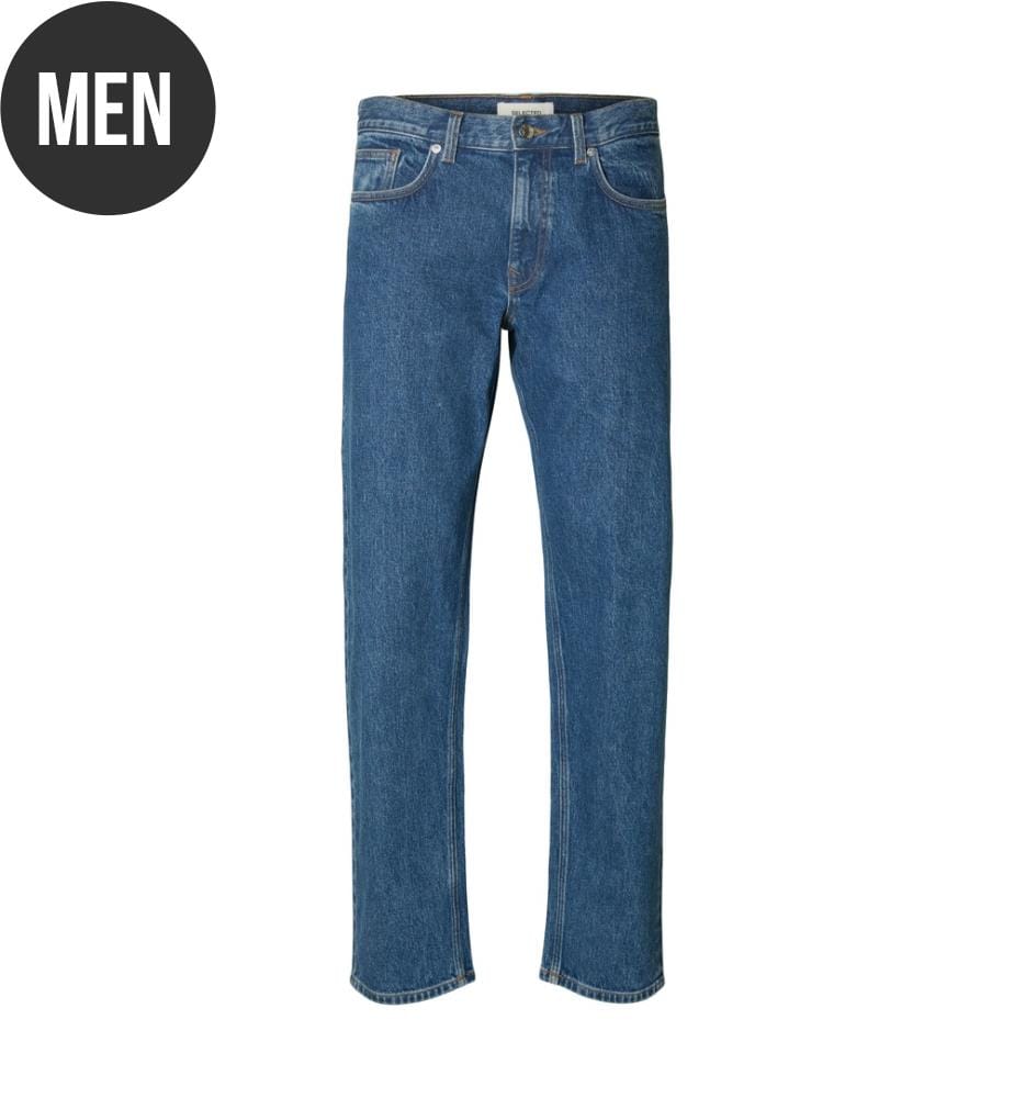 Jeans - Medium Blue Denim