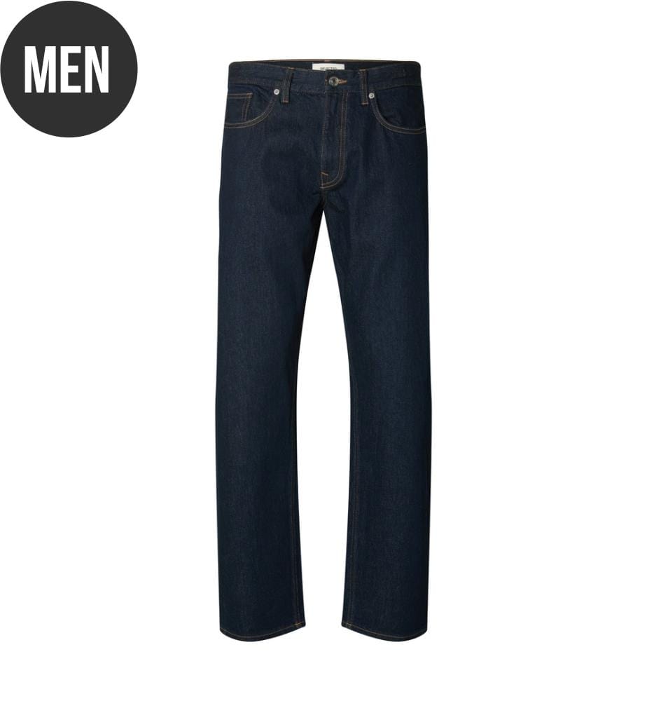 Jeans - Dark Blue Denim