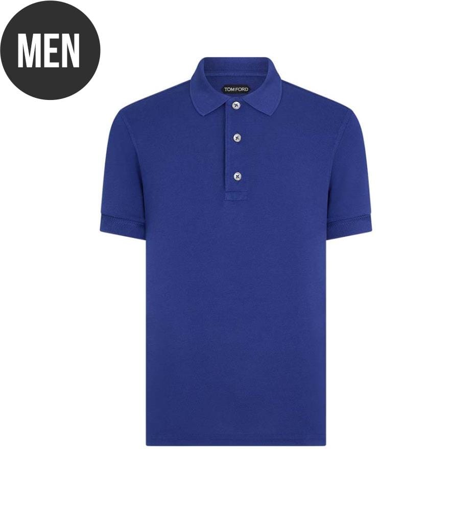 Polo Piquet  - Blu reale