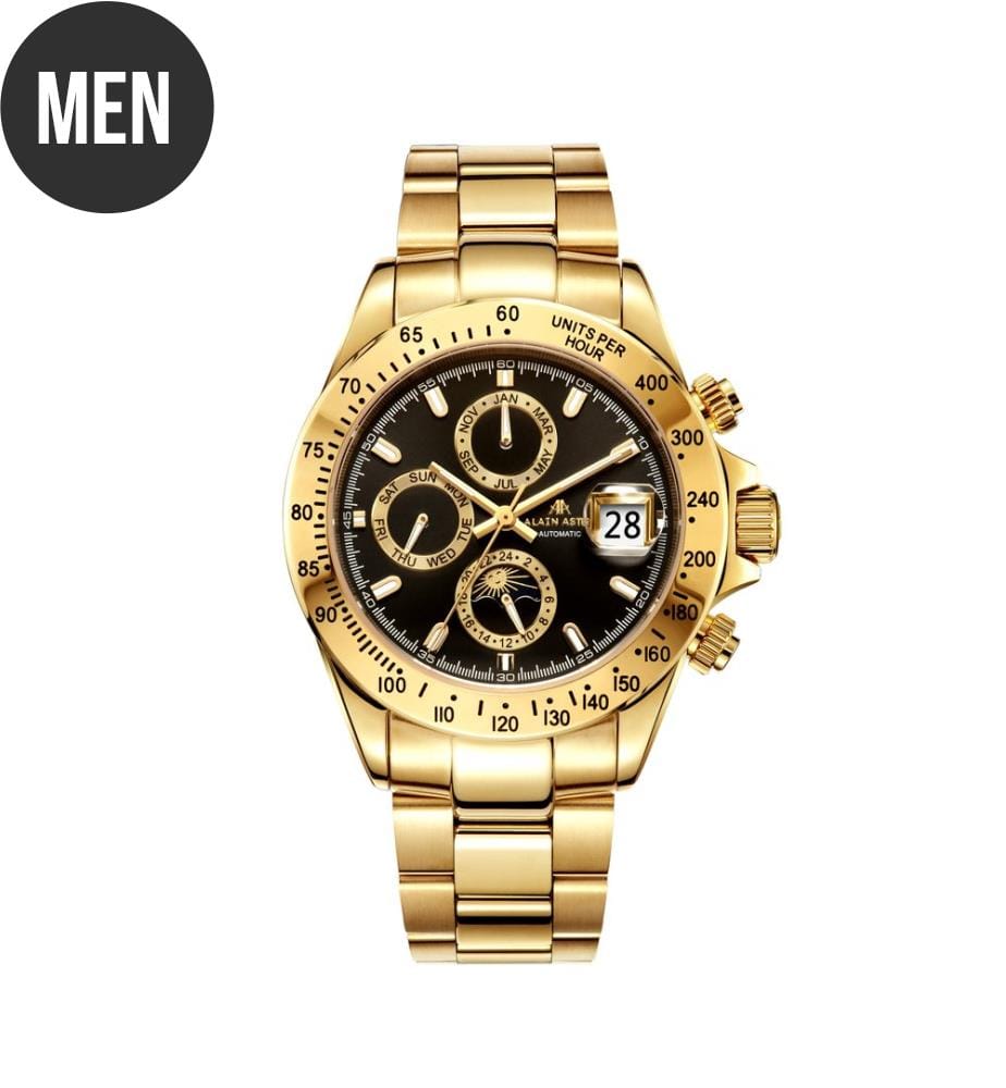 Automatische Armbanduhr Kommandant - Vergoldet