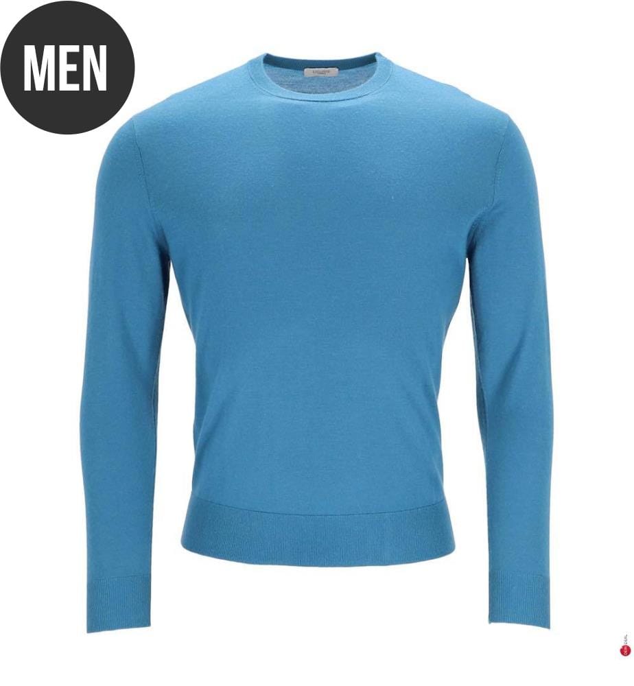 Pullover mit Rundhalsausschnitt – Braun