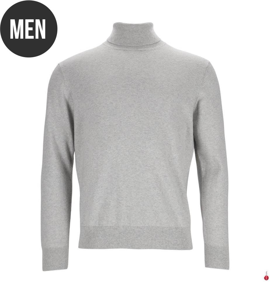 Turtleneck jumper – Light grey