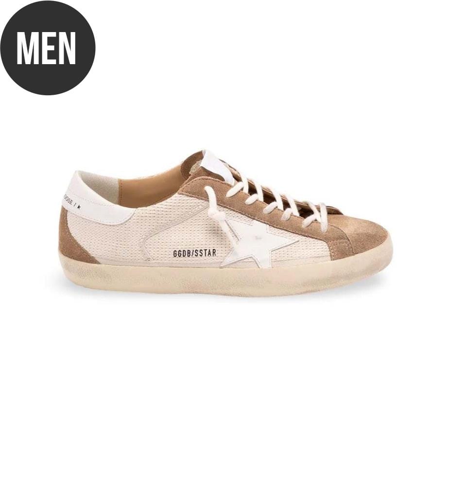 Scarpe da ginnastica Super Star - Bianco crema e marrone