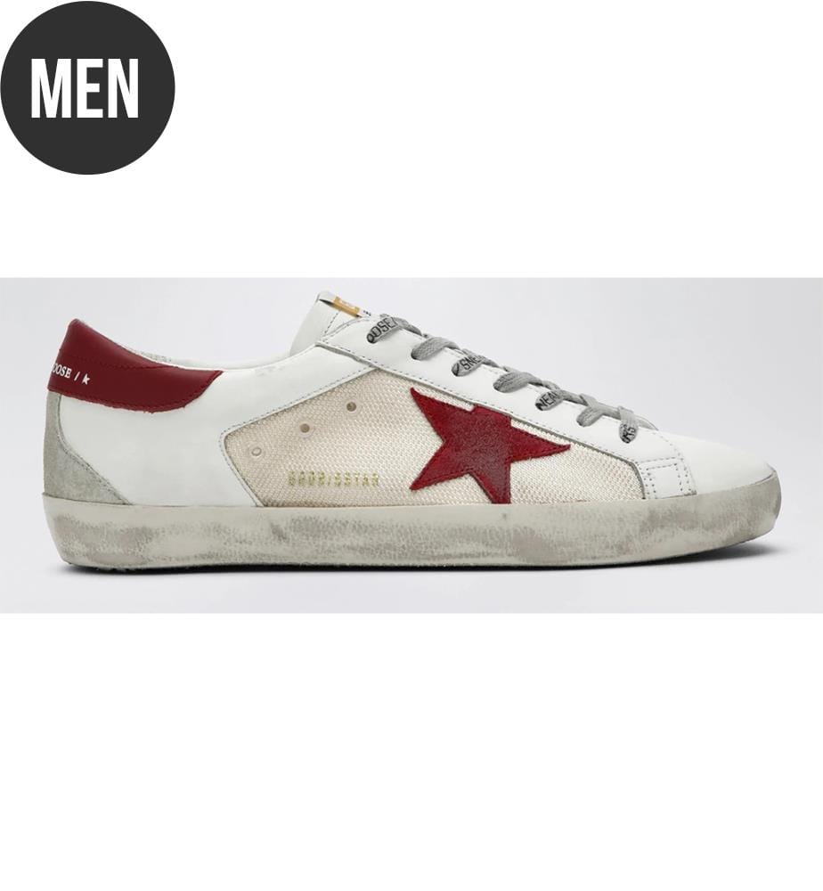 Scarpe da ginnastica Super-Star - Beige, bianco, rosso, grigio