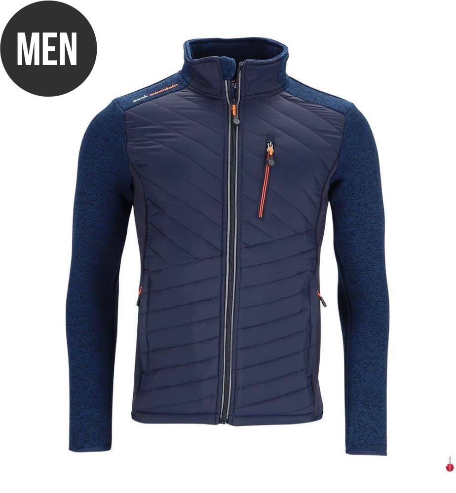 Blouson Polaire Matelassé - Bleu