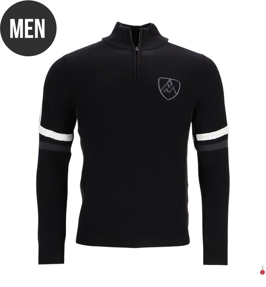 Pull à Col Roulé - Noir