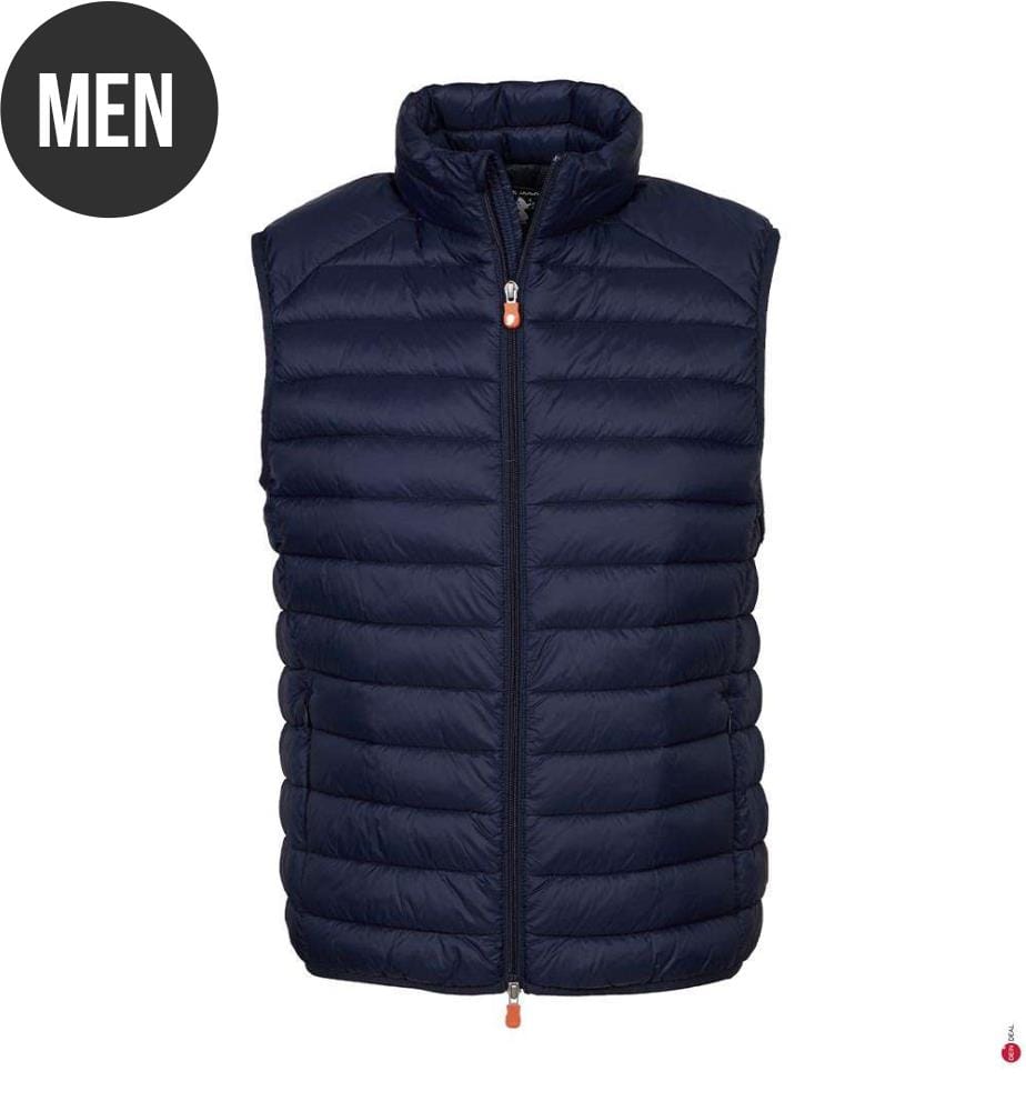 Ärmellose Steppjacke Adam für Herren - Dunkelblau