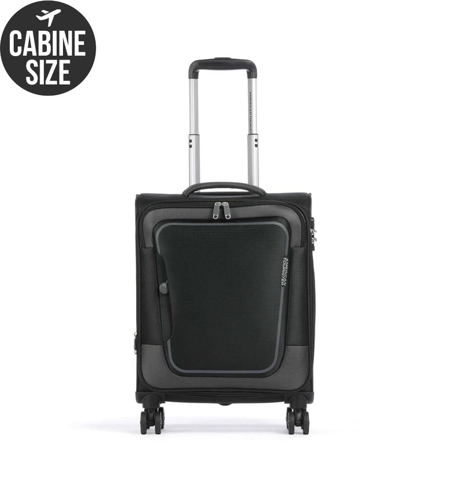 Koffer Pulsonic Spinner 55 cm/ 40 L - Schwarz