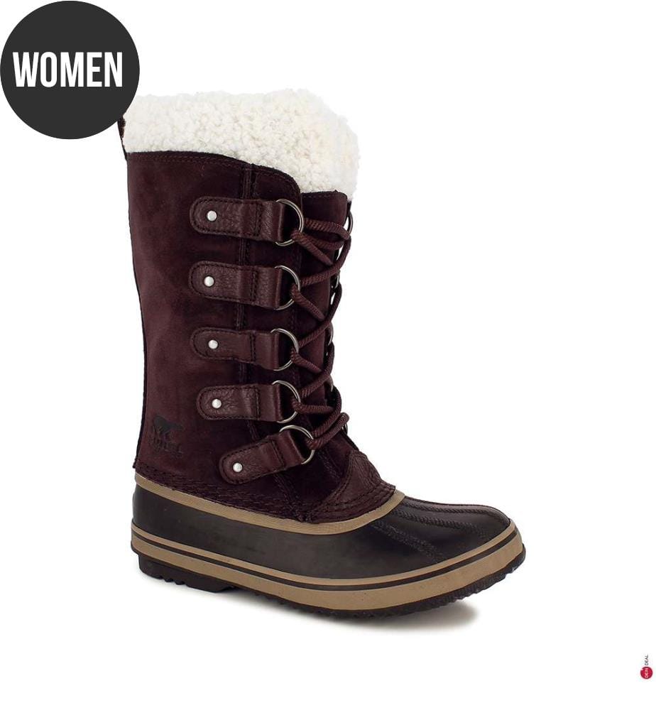 Sorel Snow Ankle Boots Joan Of Arctic Burgundy DeinDeal