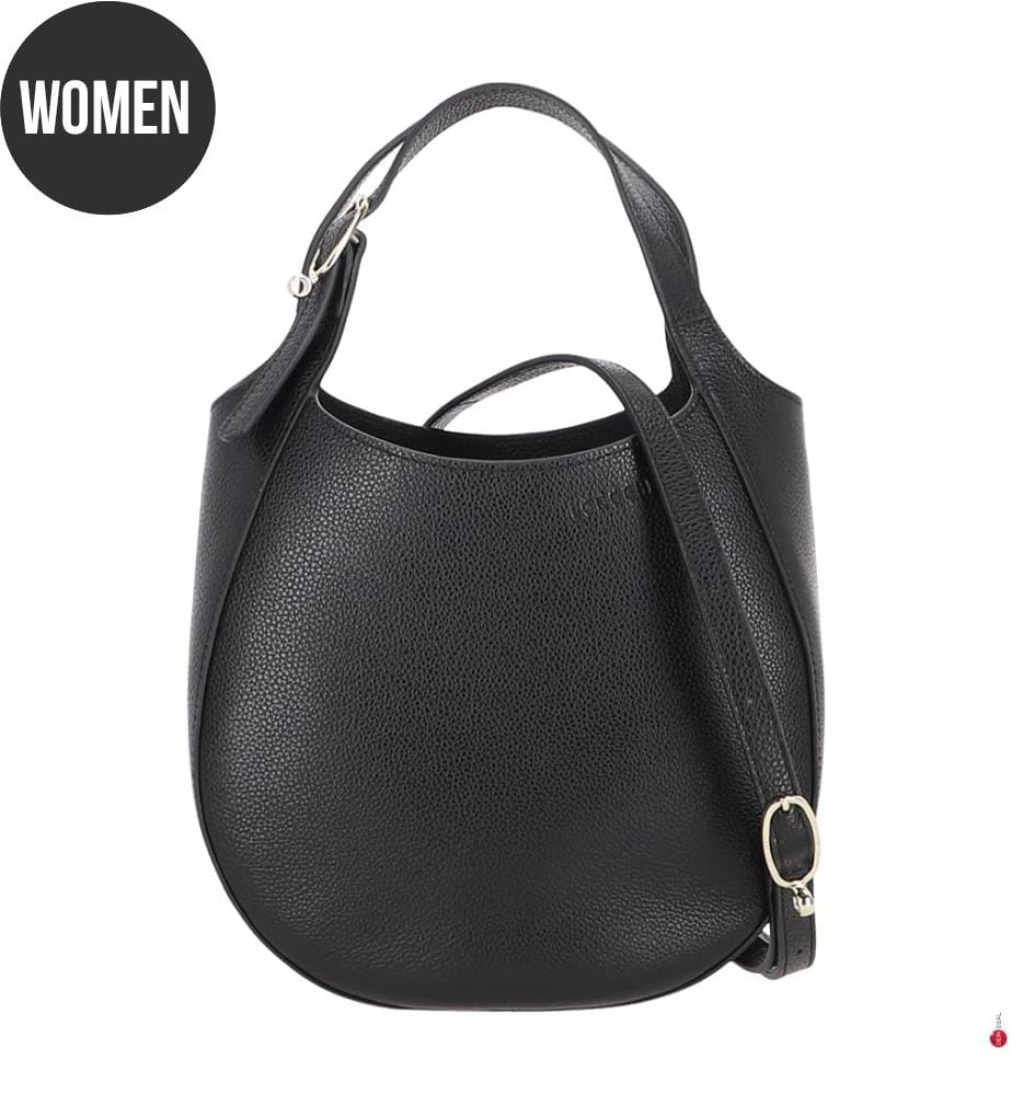 Handtasche „Le Foulonné“ S – Schwarz