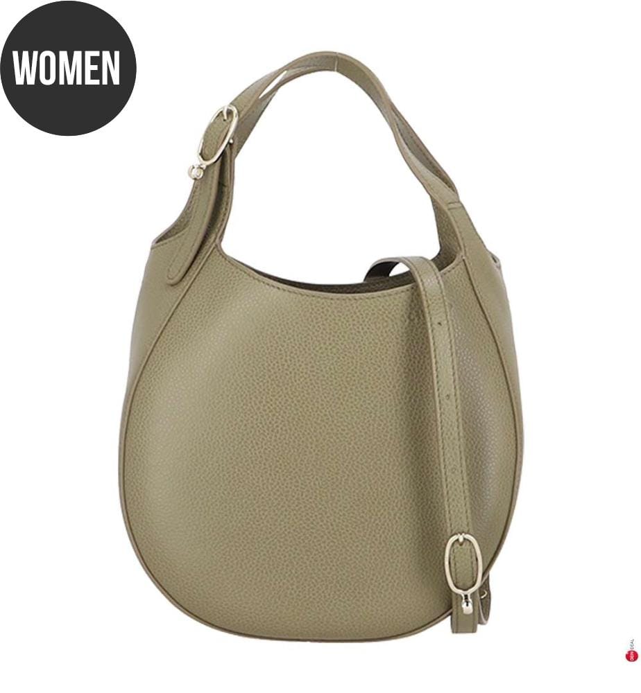 Handtasche S „Le Foulonné“ – Taupe