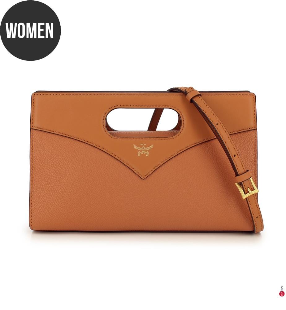 Borsa a tracolla Small Diamond - Marrone