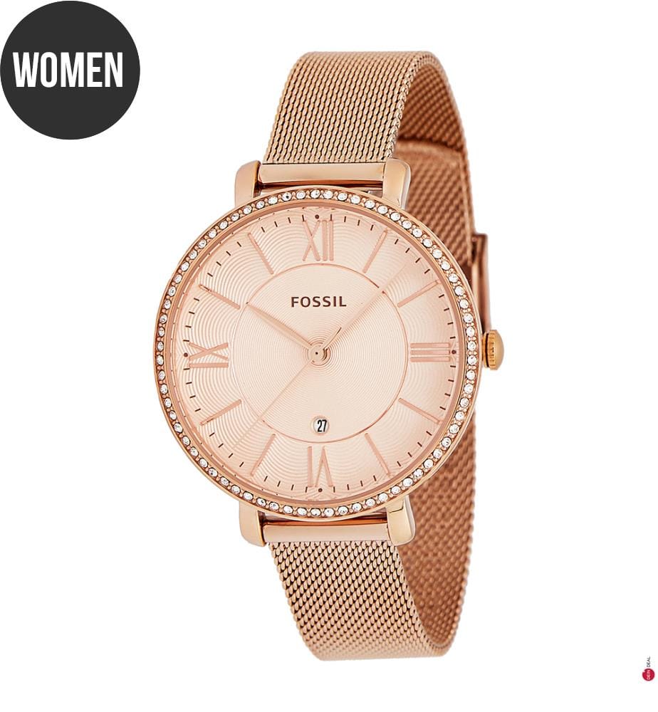 Montre Jacqueline - Doré Rose