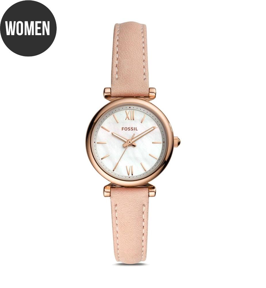 Orologio da Polso Mini Carlie - Rosa Chiaro e Oro Rosso