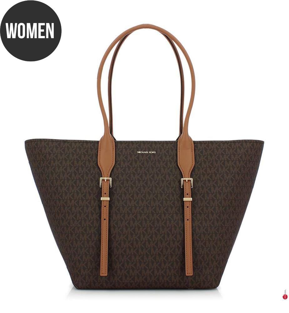 Borsa a Mano Moore - Marrone Scuro e Marrone Chiaro