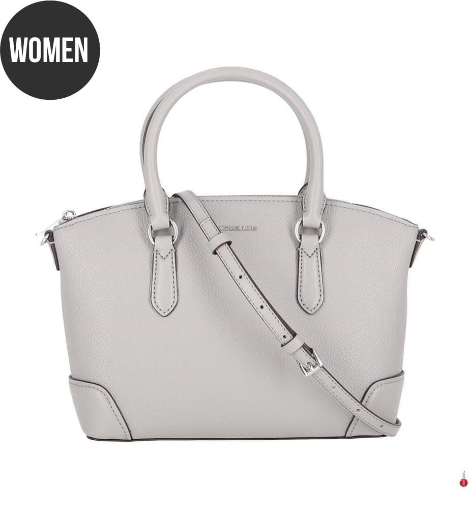 Murphy Medium Lederhandtasche - Grau