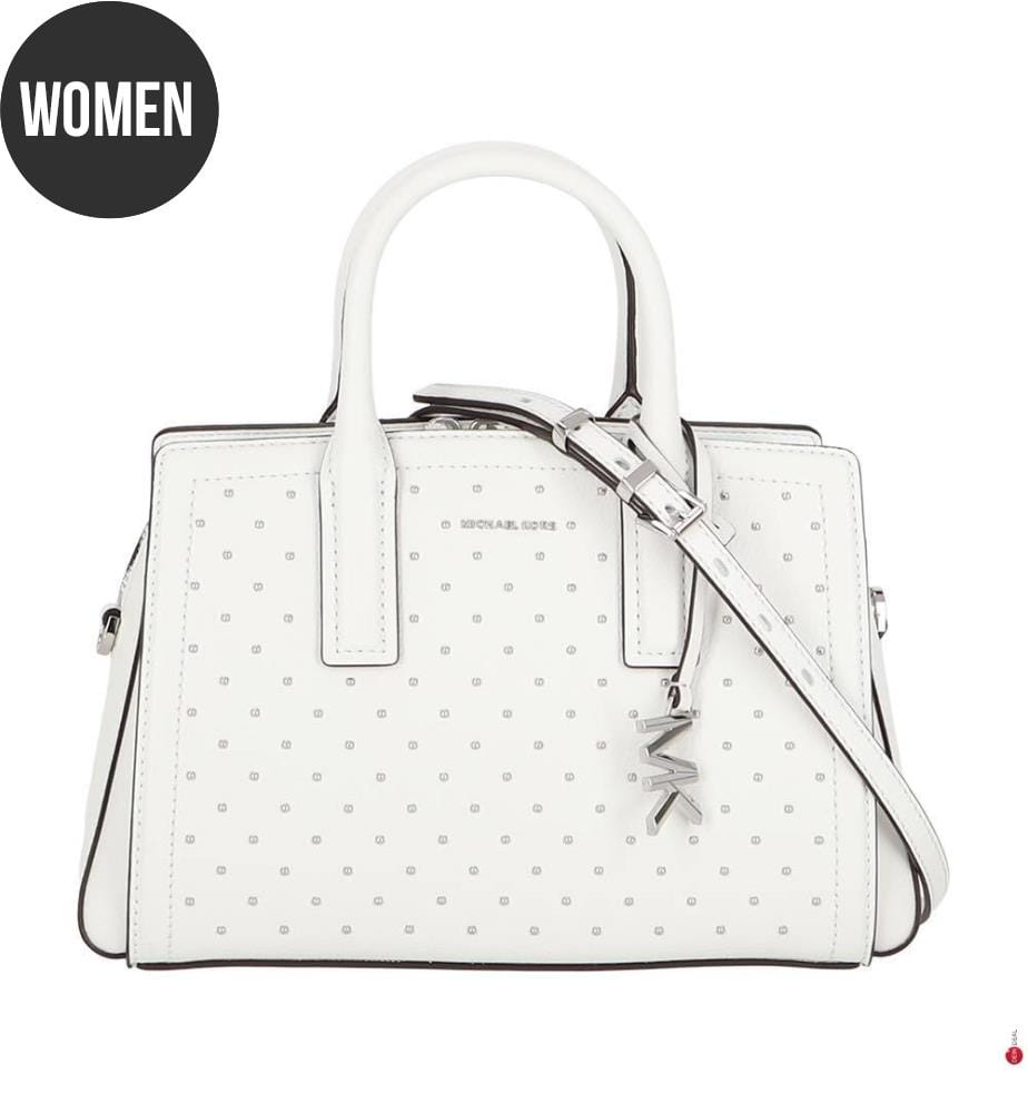 Sac à Main en Cuir Laila Small - Blanc