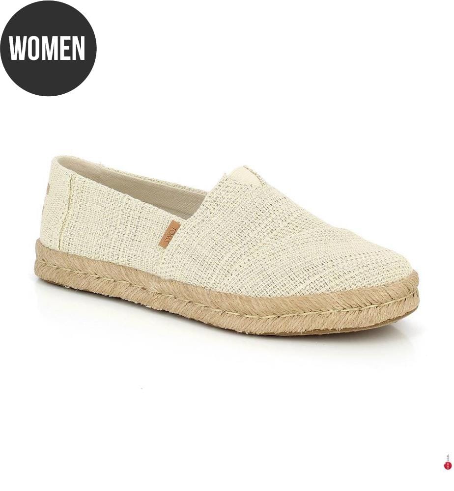 Espadrilles Alpargata Rope 2.0 Metallic Linen Stripe - Natural Undyed