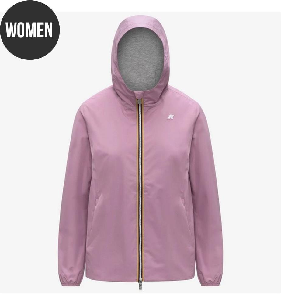 Wasserdichte kurze Übergangsjacke Marguerite - Violett