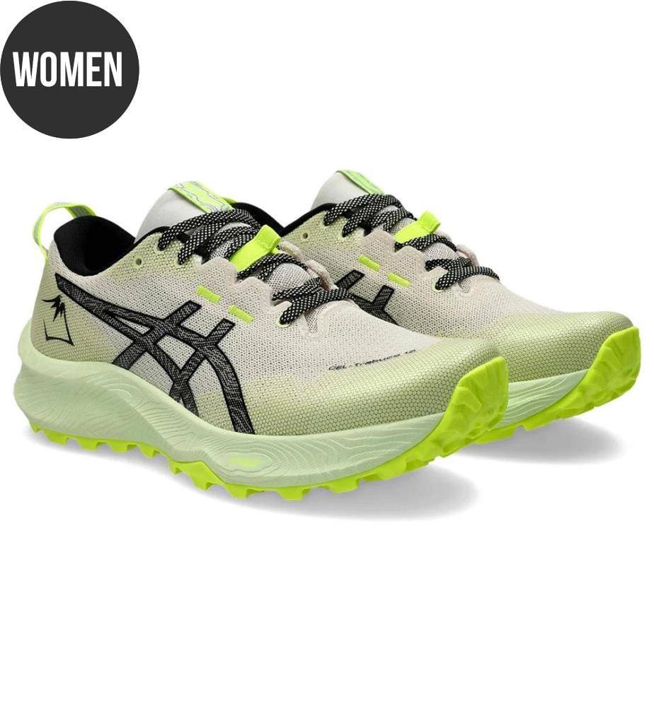 Chaussures de Course à Pied Gel-Trabuco 12 - Blanc et Jaune