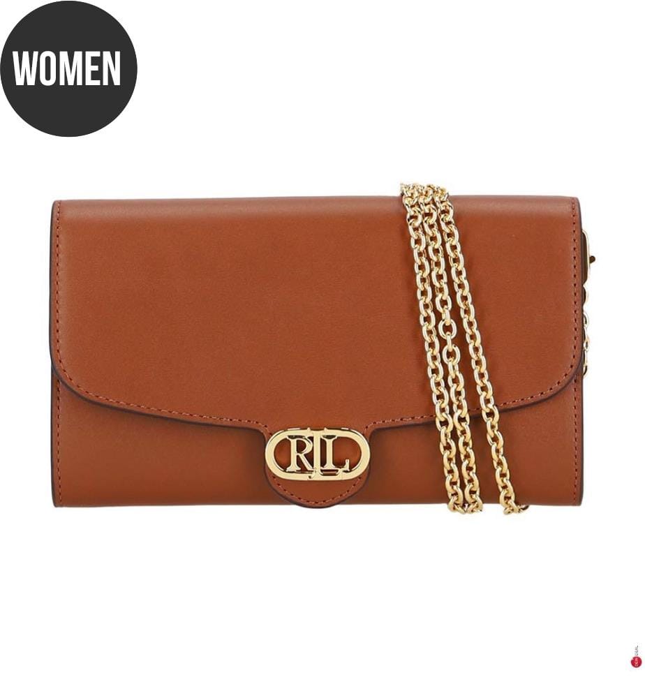 Sac à bandoulière Adair moyen en cuir - Sable Lauren