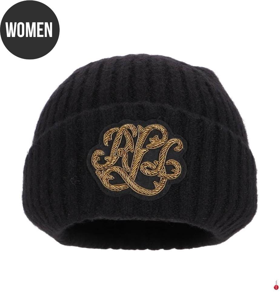 Cappello in maglia - Nero