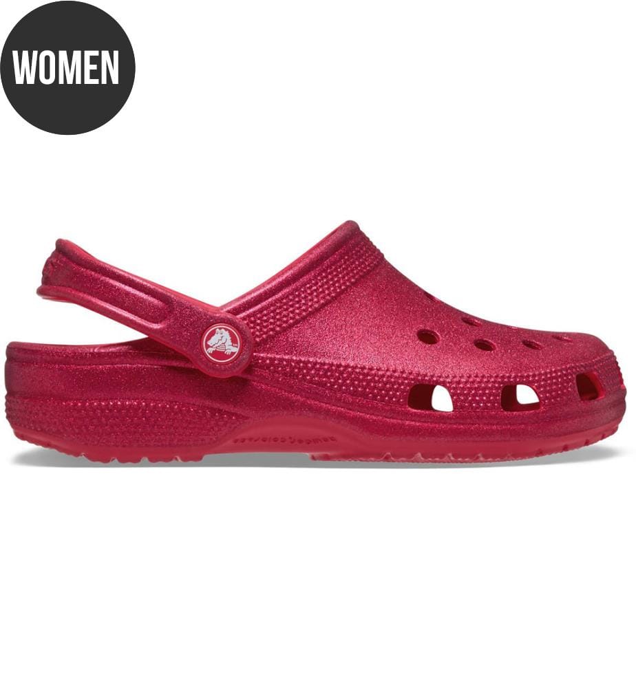 Sabot Classic Glitter - Rot