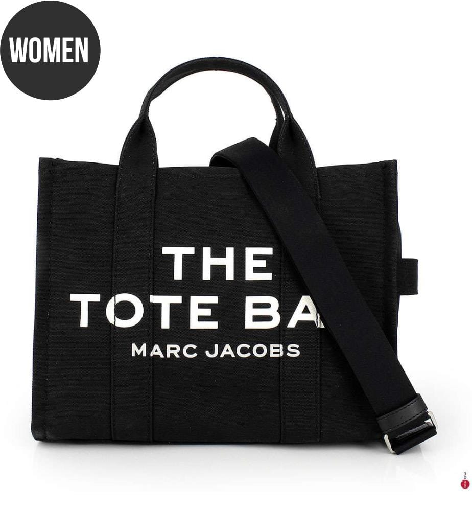 The Canvas Medium Tote Bag - Noir