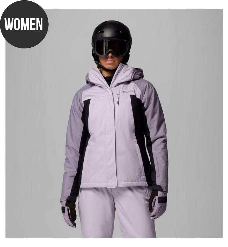 Snowy Summit™ Wasserdichte Isolierte Skijacke - Hellviolett