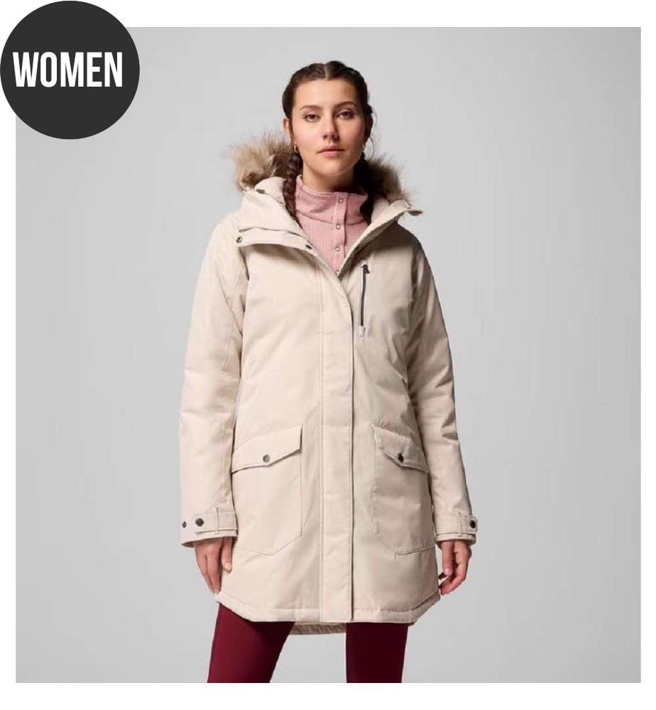 Isolierte Kapuzenjacke Suttle Mountain™ III - Hellbeige
