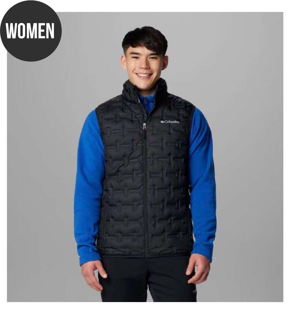 Sleeveless Down Jacket Delta Ridge - Black