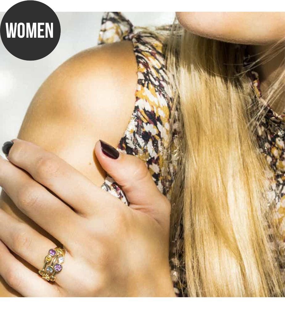 Diamanta Ring Kamina - Yellow Gold 375/1000 | DeinDeal
