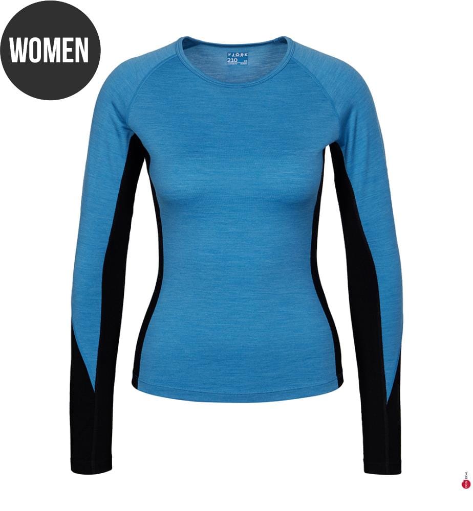 Tech Jungfrau 210 Langarmshirt - Türkis