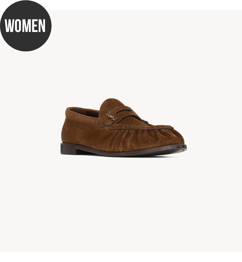 Le Loafer Supple aus Wildleder - Braun