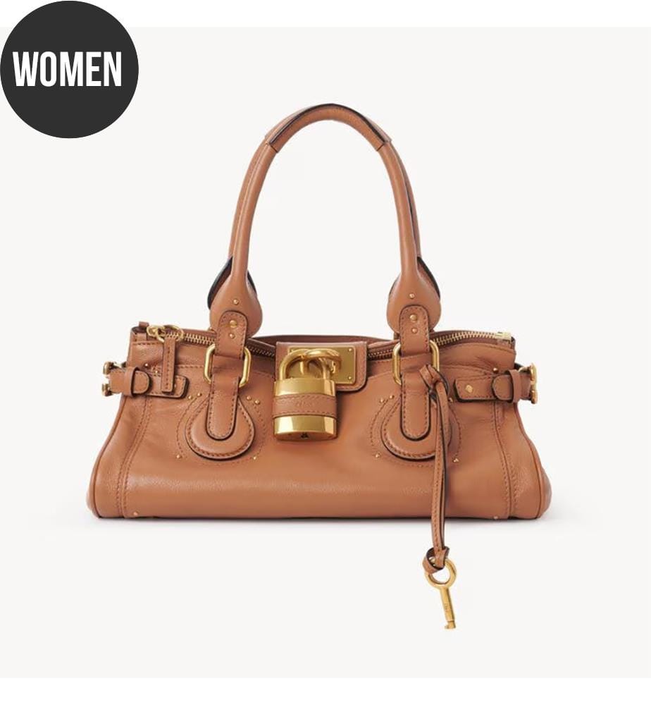 Paddington Schultertasche Leder - Braun Mustang